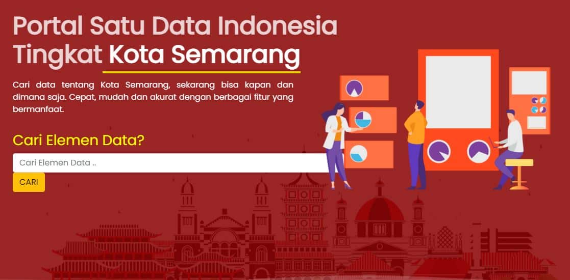 satu data pemerintah kota semarang